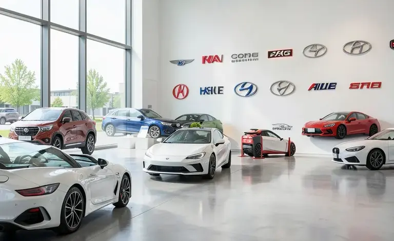 Přehled všech typů značek automobilů s fotografiemi - ilustrační foto