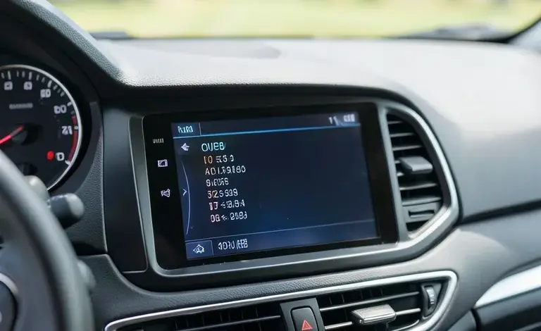 Tabulka chybových kódů obd 2 pro automobily a jejich význam - ilustrační foto
