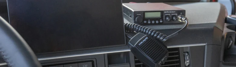 Truck radio communication system