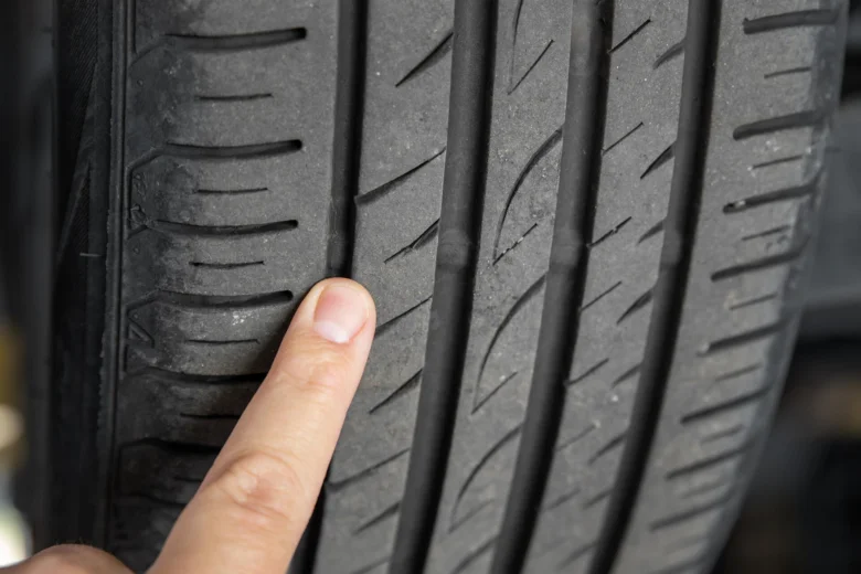 Tire tread inspection