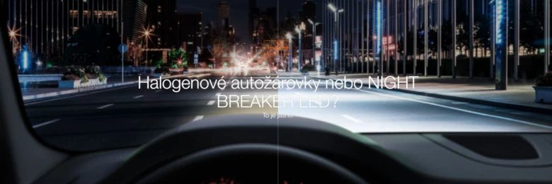 Porovnání halogenních a LED světlometů v automobilu